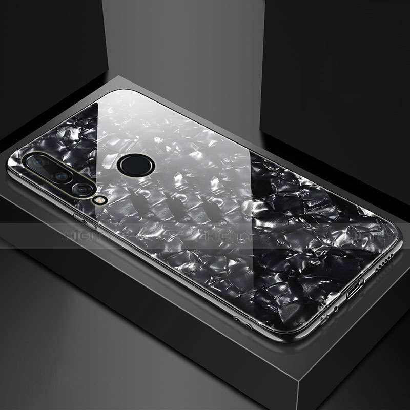 Silikon Schutzhülle Rahmen Tasche Hülle Spiegel T01 für Huawei Nova 4e