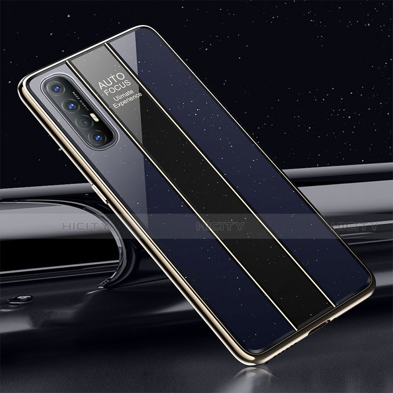 Silikon Schutzhülle Rahmen Tasche Hülle Spiegel T01 für Oppo Find X2 Neo