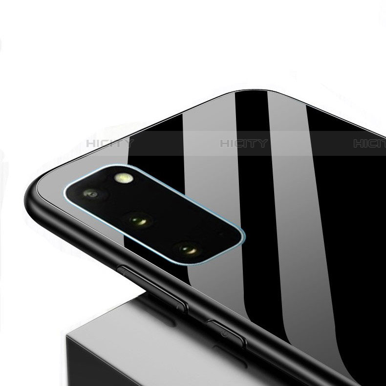 Silikon Schutzhülle Rahmen Tasche Hülle Spiegel T01 für Samsung Galaxy S20