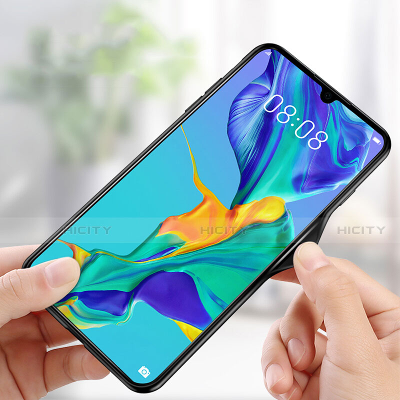 Silikon Schutzhülle Rahmen Tasche Hülle Spiegel T02 für Huawei P30 Pro