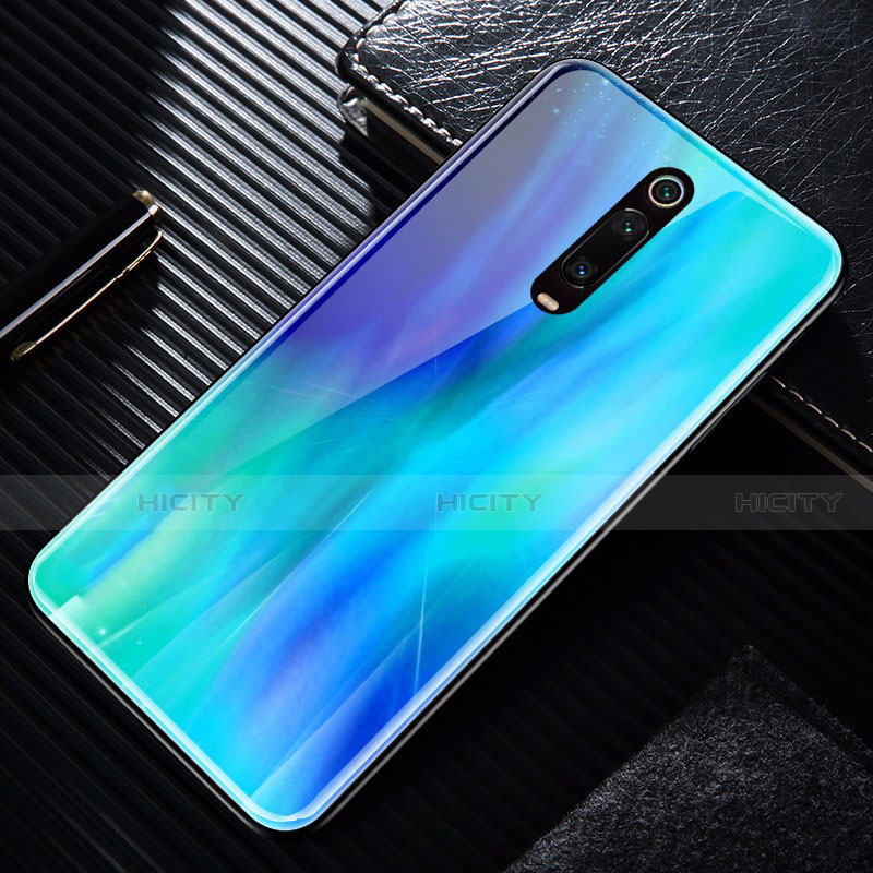 Silikon Schutzhülle Rahmen Tasche Hülle Spiegel T02 für Xiaomi Mi 9T