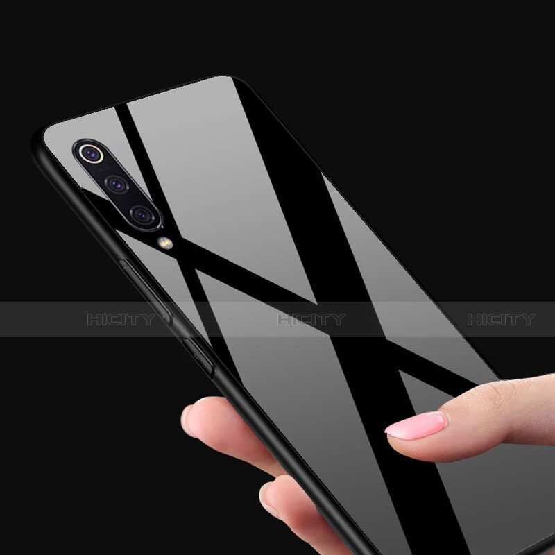 Silikon Schutzhülle Rahmen Tasche Hülle Spiegel T02 für Xiaomi Mi A3