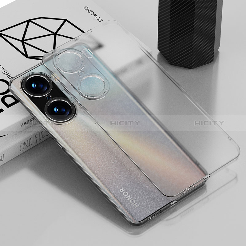 Silikon Schutzhülle Ultra Dünn Flexible Tasche Durchsichtig Transparent AN1 für Huawei Honor 60 5G