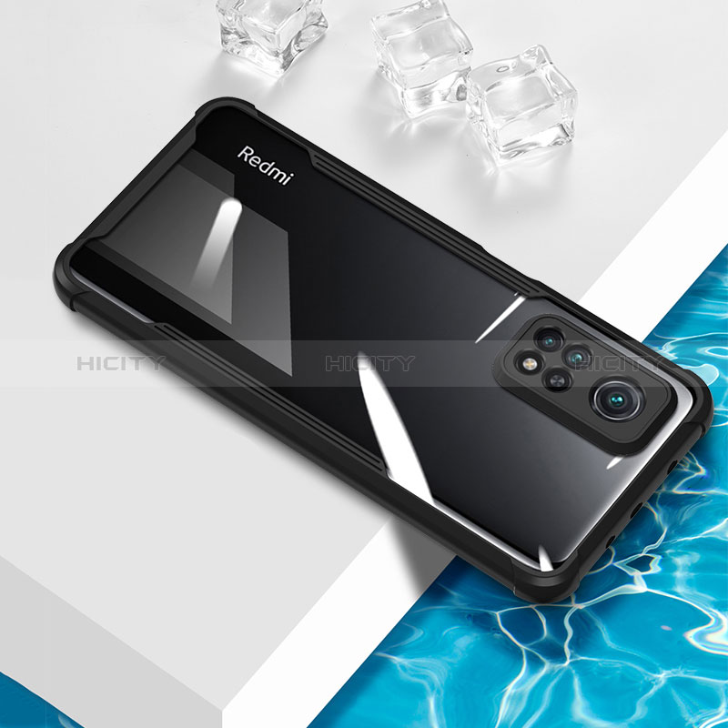 Silikon Schutzhülle Ultra Dünn Flexible Tasche Durchsichtig Transparent BH1 für Xiaomi Redmi Note 11 4G (2022) groß