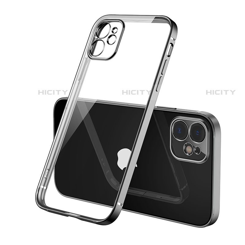 Silikon Schutzhülle Ultra Dünn Flexible Tasche Durchsichtig Transparent H01 für Apple iPhone 12 Max