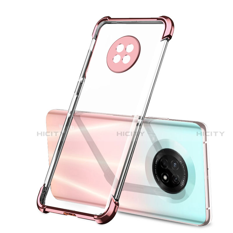 Silikon Schutzhülle Ultra Dünn Flexible Tasche Durchsichtig Transparent H01 für Huawei Enjoy 20 Plus 5G