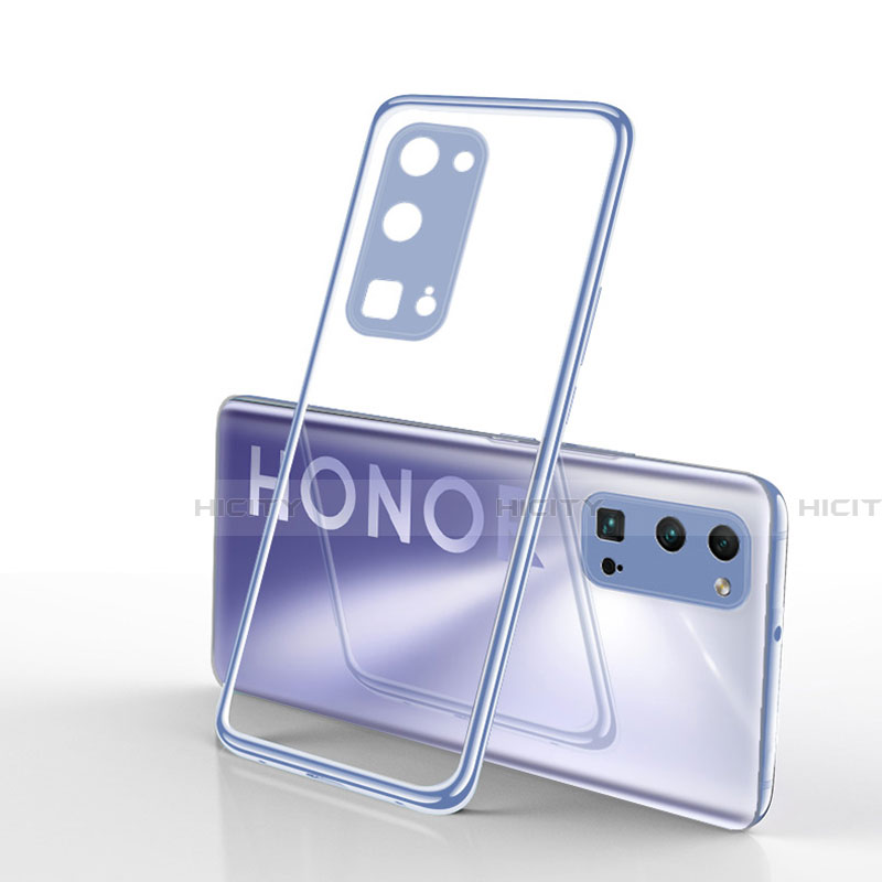 Silikon Schutzhülle Ultra Dünn Flexible Tasche Durchsichtig Transparent H01 für Huawei Honor 30 Pro