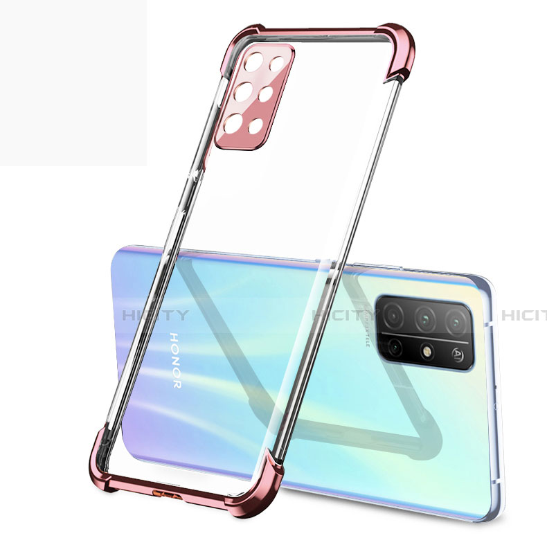 Silikon Schutzhülle Ultra Dünn Flexible Tasche Durchsichtig Transparent H01 für Huawei Honor 30S groß