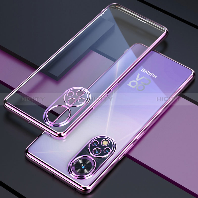 Silikon Schutzhülle Ultra Dünn Flexible Tasche Durchsichtig Transparent H01 für Huawei Honor 50 Pro 5G