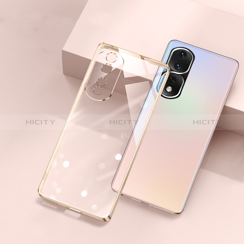 Silikon Schutzhülle Ultra Dünn Flexible Tasche Durchsichtig Transparent H01 für Huawei Honor 80 Pro Flat 5G