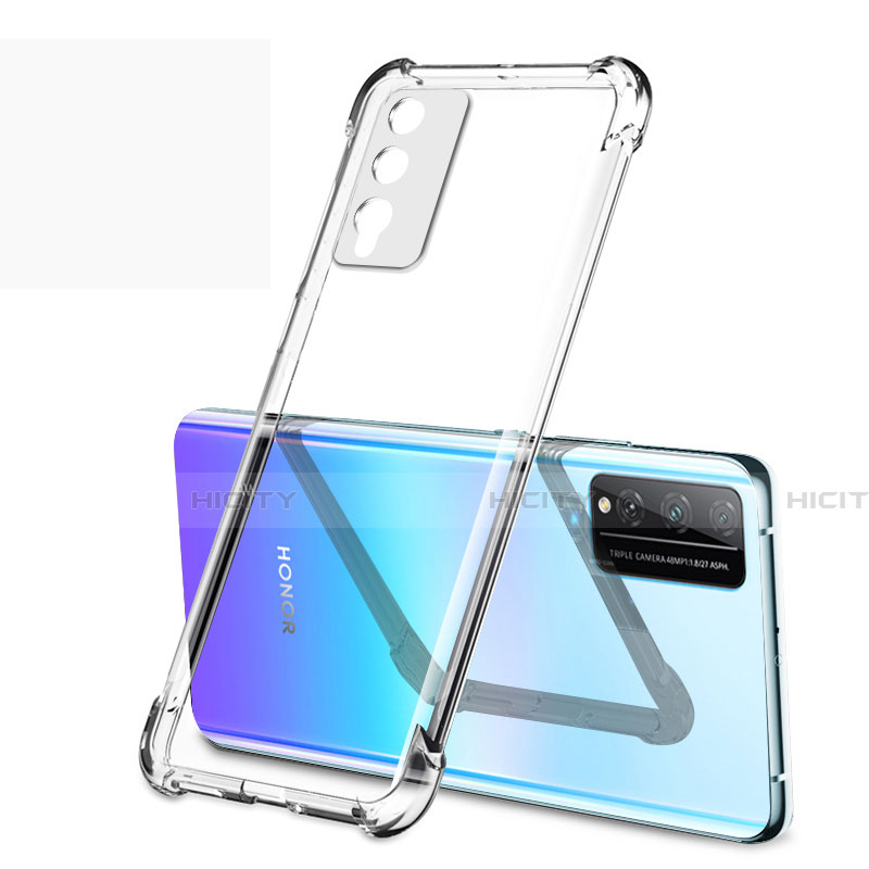 Silikon Schutzhülle Ultra Dünn Flexible Tasche Durchsichtig Transparent H01 für Huawei Honor Play4T Pro Klar