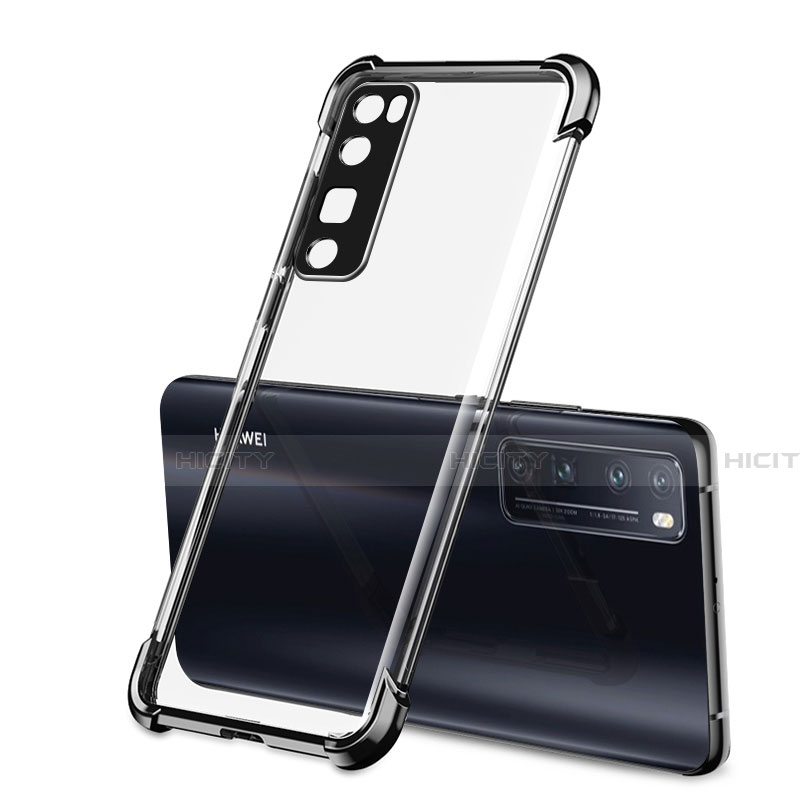 Silikon Schutzhülle Ultra Dünn Flexible Tasche Durchsichtig Transparent H01 für Huawei Nova 7 Pro 5G