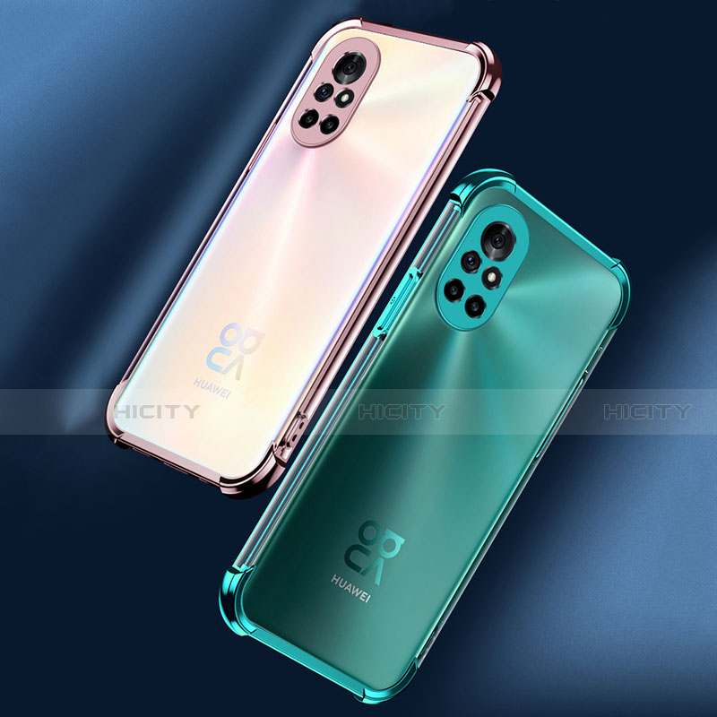 Silikon Schutzhülle Ultra Dünn Flexible Tasche Durchsichtig Transparent H01 für Huawei Nova 8 Pro 5G