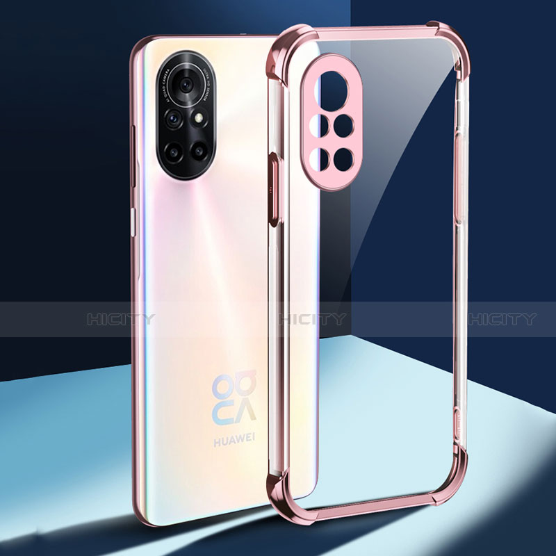 Silikon Schutzhülle Ultra Dünn Flexible Tasche Durchsichtig Transparent H01 für Huawei Nova 8 Pro 5G