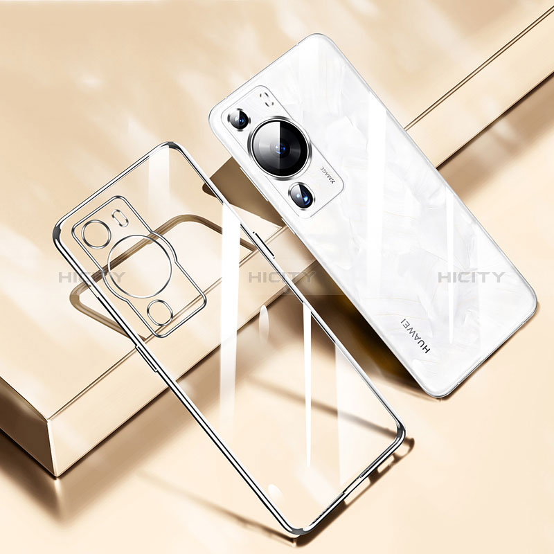 Silikon Schutzhülle Ultra Dünn Flexible Tasche Durchsichtig Transparent H01 für Huawei P60