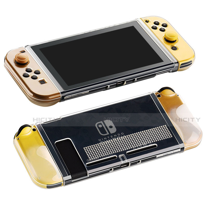 Silikon Schutzhülle Ultra Dünn Flexible Tasche Durchsichtig Transparent H01 für Nintendo Switch Klar