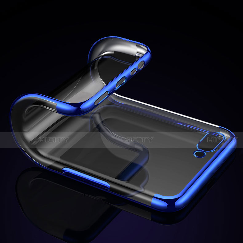 Silikon Schutzhülle Ultra Dünn Flexible Tasche Durchsichtig Transparent H01 für Oppo A5