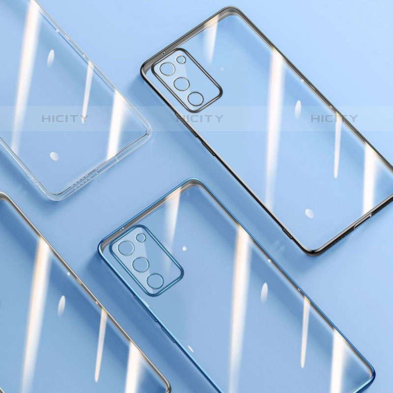 Silikon Schutzhülle Ultra Dünn Flexible Tasche Durchsichtig Transparent H01 für Oppo A53s 5G groß