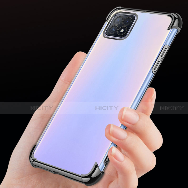 Silikon Schutzhülle Ultra Dünn Flexible Tasche Durchsichtig Transparent H01 für Oppo A72 5G