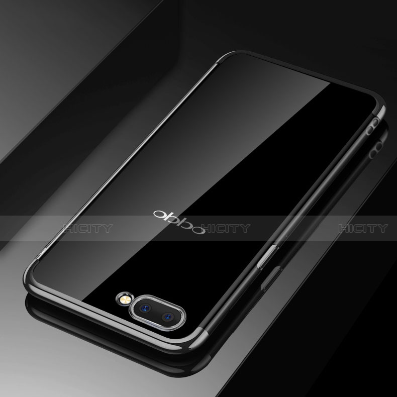 Silikon Schutzhülle Ultra Dünn Flexible Tasche Durchsichtig Transparent H01 für Oppo AX5