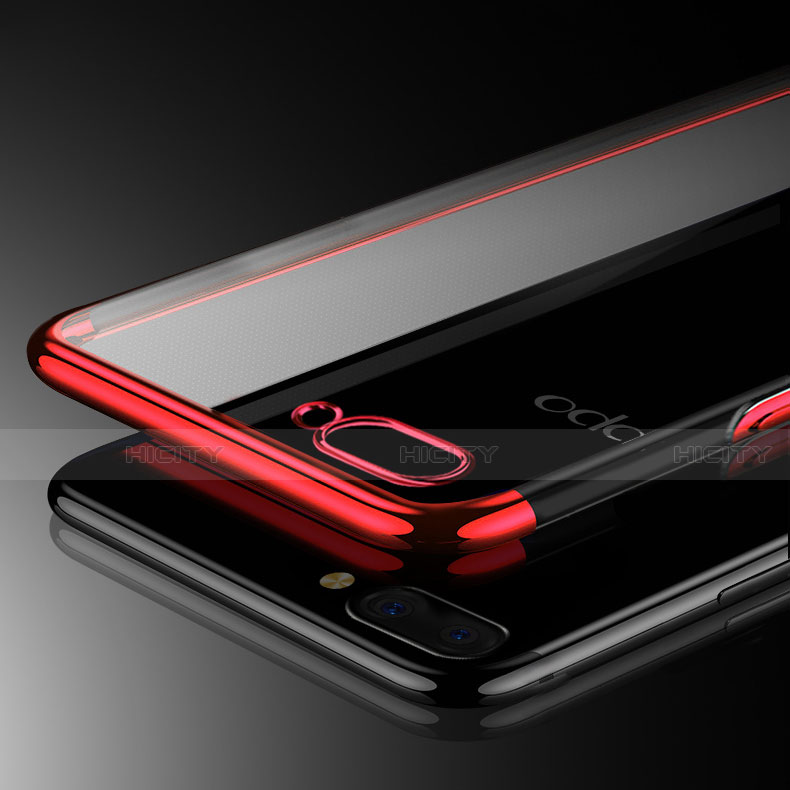 Silikon Schutzhülle Ultra Dünn Flexible Tasche Durchsichtig Transparent H01 für Oppo AX5