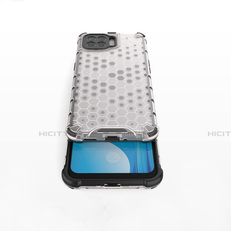 Silikon Schutzhülle Ultra Dünn Flexible Tasche Durchsichtig Transparent H01 für Oppo F17 Pro
