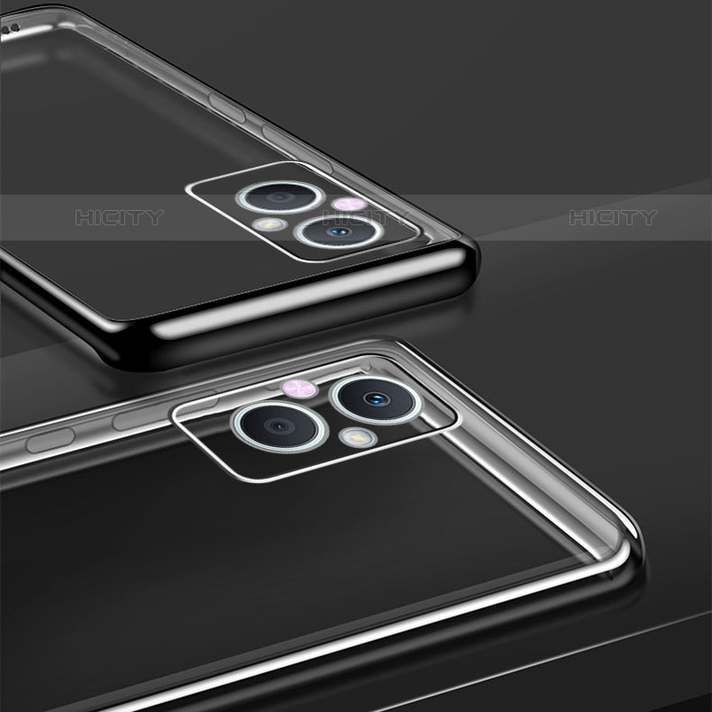 Silikon Schutzhülle Ultra Dünn Flexible Tasche Durchsichtig Transparent H01 für Oppo F21 Pro 5G groß