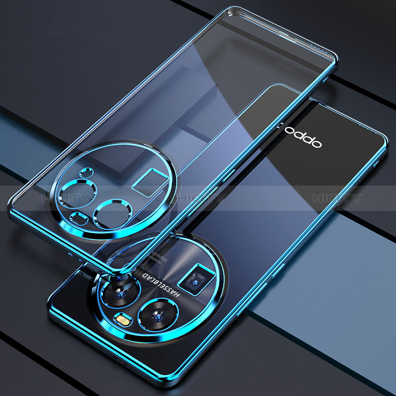 Silikon Schutzhülle Ultra Dünn Flexible Tasche Durchsichtig Transparent H01 für Oppo Find X6 5G