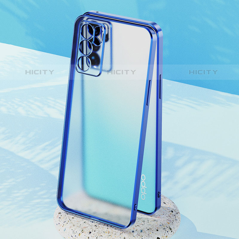 Silikon Schutzhülle Ultra Dünn Flexible Tasche Durchsichtig Transparent H01 für Oppo Reno6 5G