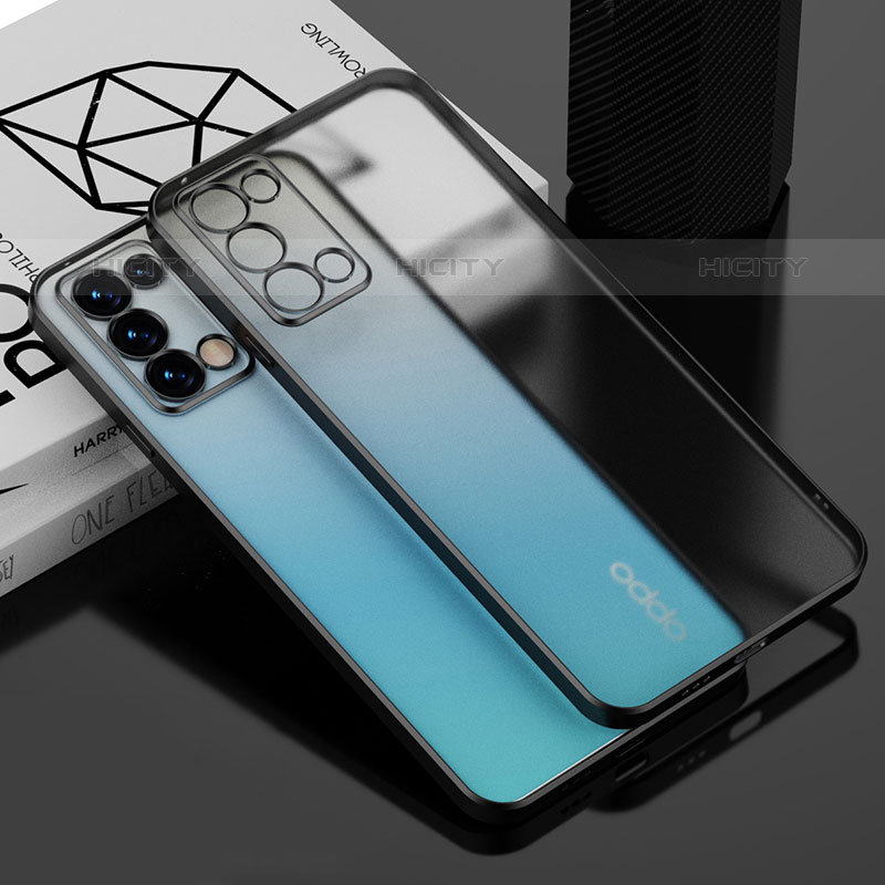 Silikon Schutzhülle Ultra Dünn Flexible Tasche Durchsichtig Transparent H01 für Oppo Reno6 Pro 5G