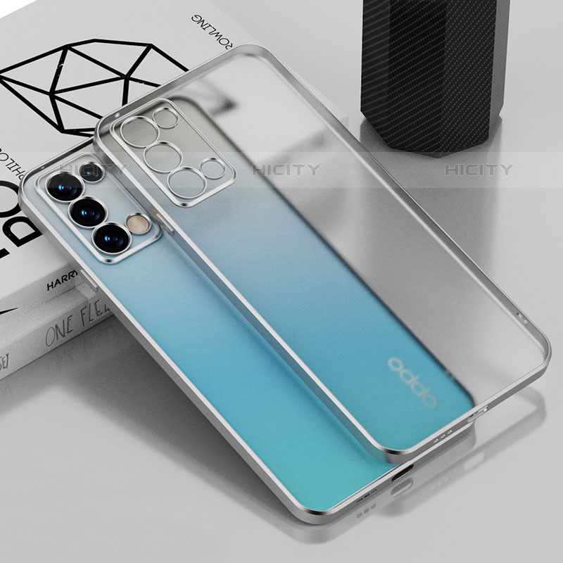 Silikon Schutzhülle Ultra Dünn Flexible Tasche Durchsichtig Transparent H01 für Oppo Reno6 Pro 5G