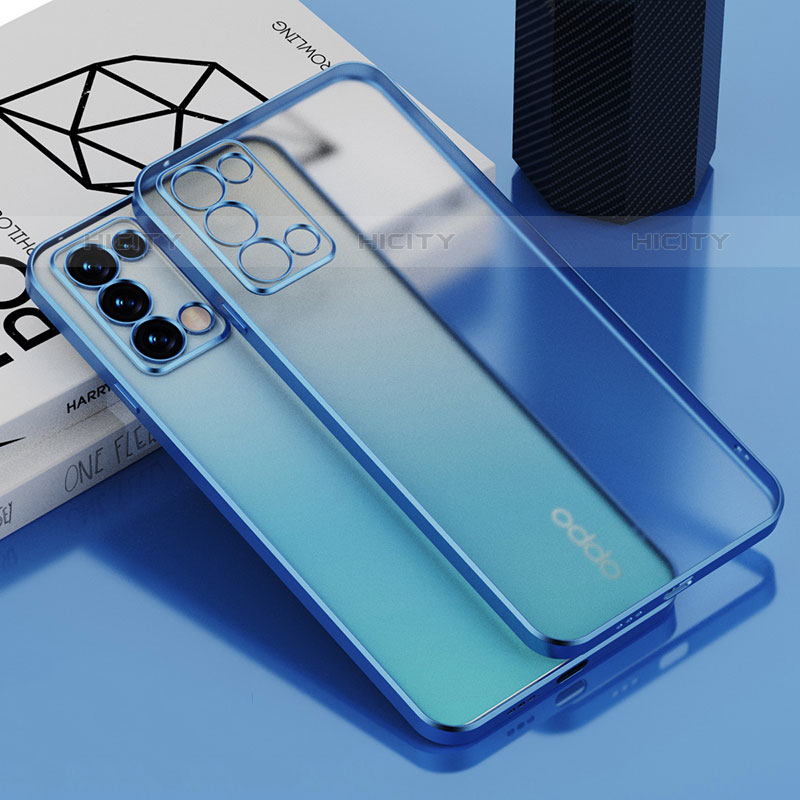 Silikon Schutzhülle Ultra Dünn Flexible Tasche Durchsichtig Transparent H01 für Oppo Reno6 Pro 5G