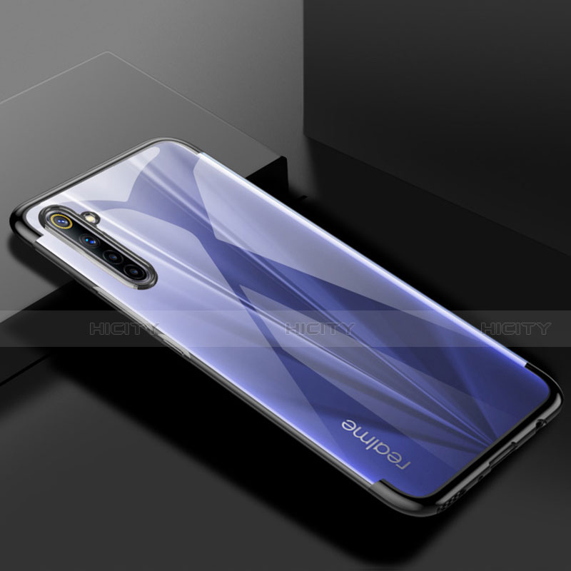 Silikon Schutzhülle Ultra Dünn Flexible Tasche Durchsichtig Transparent H01 für Realme 6