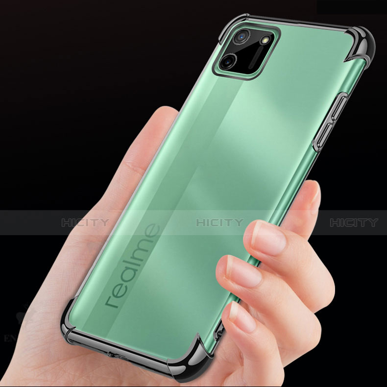 Silikon Schutzhülle Ultra Dünn Flexible Tasche Durchsichtig Transparent H01 für Realme C11