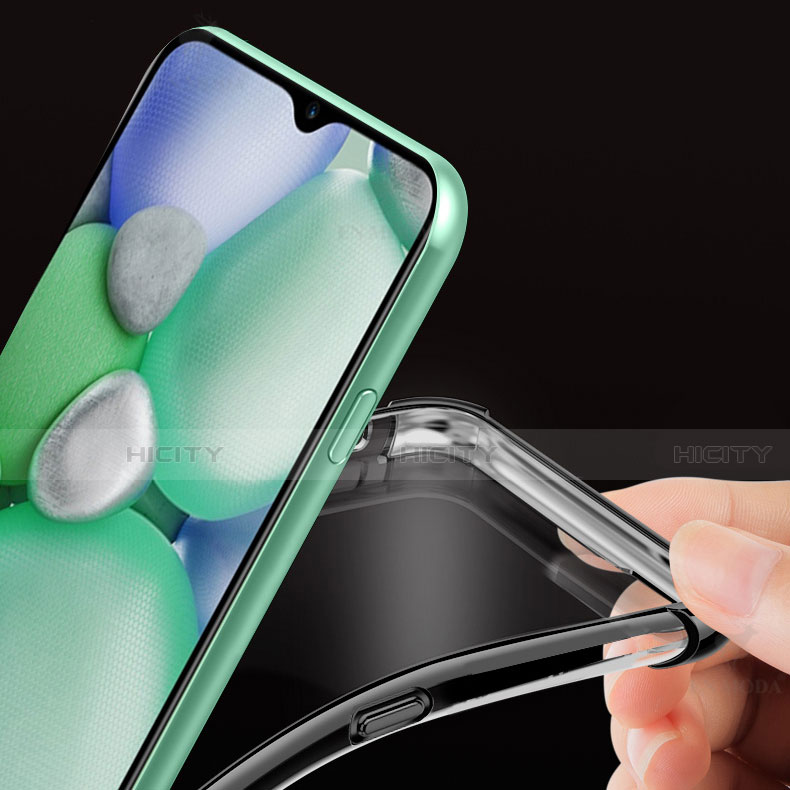 Silikon Schutzhülle Ultra Dünn Flexible Tasche Durchsichtig Transparent H01 für Realme C11 groß