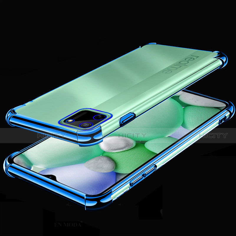 Silikon Schutzhülle Ultra Dünn Flexible Tasche Durchsichtig Transparent H01 für Realme C11 groß