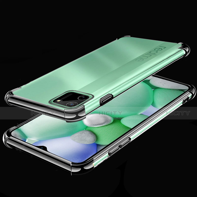 Silikon Schutzhülle Ultra Dünn Flexible Tasche Durchsichtig Transparent H01 für Realme C11