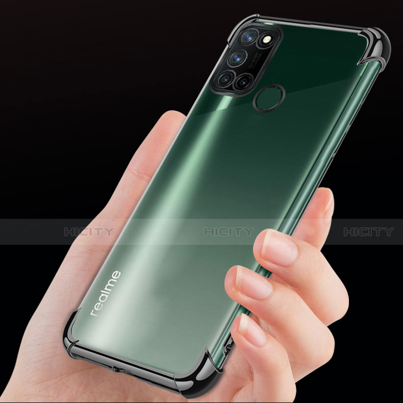 Silikon Schutzhülle Ultra Dünn Flexible Tasche Durchsichtig Transparent H01 für Realme C17