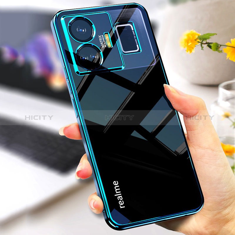 Silikon Schutzhülle Ultra Dünn Flexible Tasche Durchsichtig Transparent H01 für Realme GT Neo5 5G