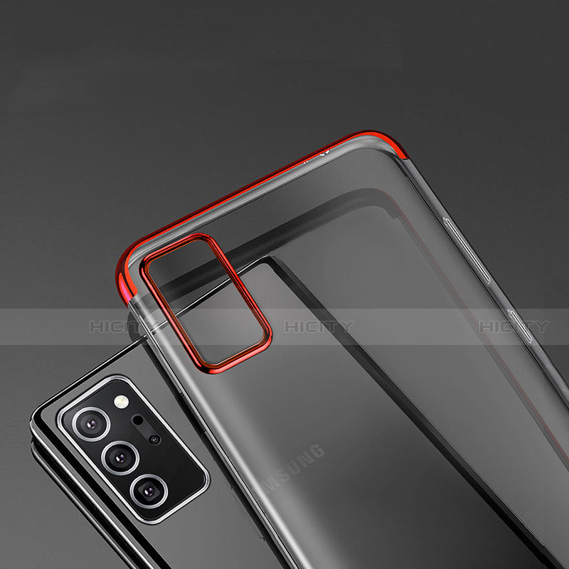 Silikon Schutzhülle Ultra Dünn Flexible Tasche Durchsichtig Transparent H01 für Samsung Galaxy Note 20 Ultra 5G