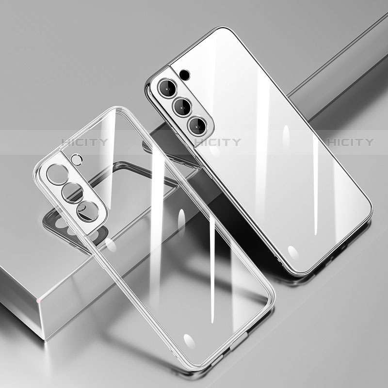 Silikon Schutzhülle Ultra Dünn Flexible Tasche Durchsichtig Transparent H01 für Samsung Galaxy S21 FE 5G groß