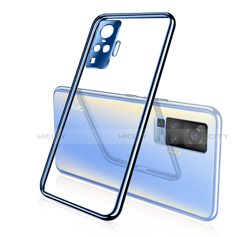 Silikon Schutzhülle Ultra Dünn Flexible Tasche Durchsichtig Transparent H01 für Vivo X50 Pro 5G groß