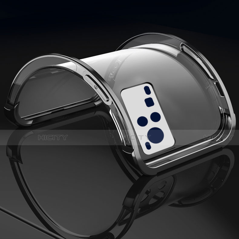 Silikon Schutzhülle Ultra Dünn Flexible Tasche Durchsichtig Transparent H01 für Vivo X60 Pro 5G groß
