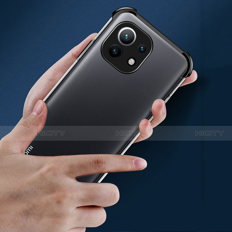 Silikon Schutzhülle Ultra Dünn Flexible Tasche Durchsichtig Transparent H01 für Xiaomi Mi 11 Lite 5G NE