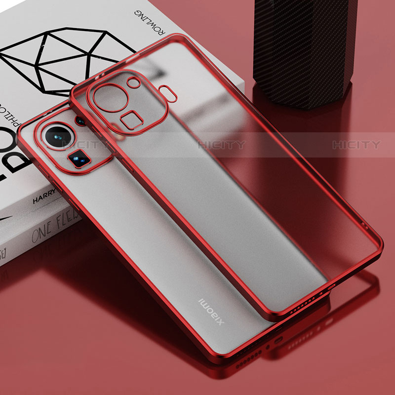 Silikon Schutzhülle Ultra Dünn Flexible Tasche Durchsichtig Transparent H01 für Xiaomi Mi 11 Pro 5G