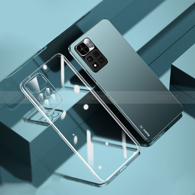 Silikon Schutzhülle Ultra Dünn Flexible Tasche Durchsichtig Transparent H01 für Xiaomi Mi 11i 5G (2022)
