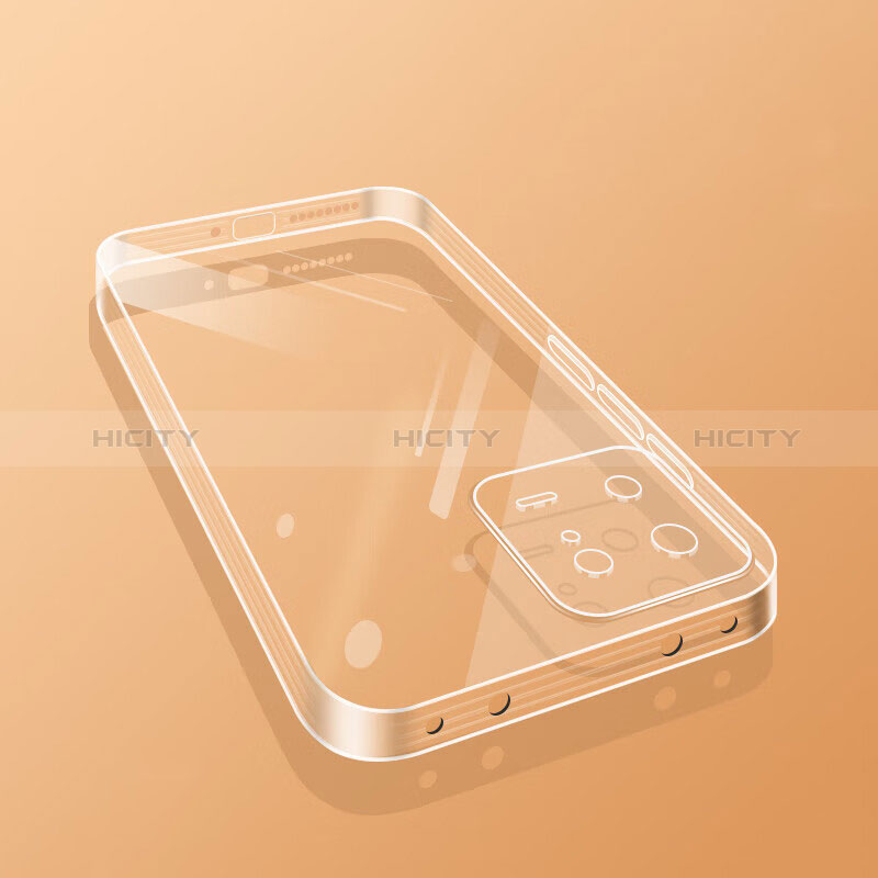 Silikon Schutzhülle Ultra Dünn Flexible Tasche Durchsichtig Transparent H01 für Xiaomi Mi 13 5G groß