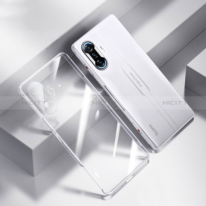 Silikon Schutzhülle Ultra Dünn Flexible Tasche Durchsichtig Transparent H01 für Xiaomi Poco F3 GT 5G Klar