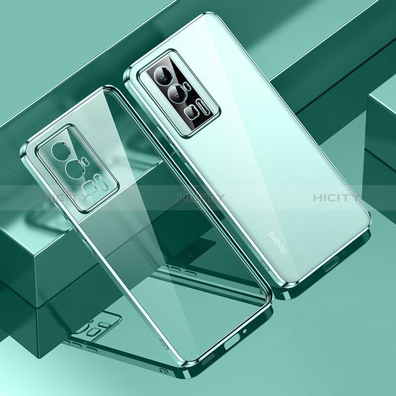 Silikon Schutzhülle Ultra Dünn Flexible Tasche Durchsichtig Transparent H01 für Xiaomi Poco F5 Pro 5G