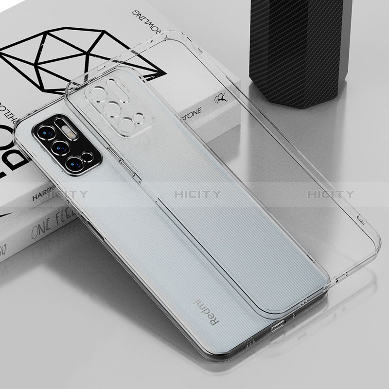 Silikon Schutzhülle Ultra Dünn Flexible Tasche Durchsichtig Transparent H01 für Xiaomi POCO M3 Pro 5G
